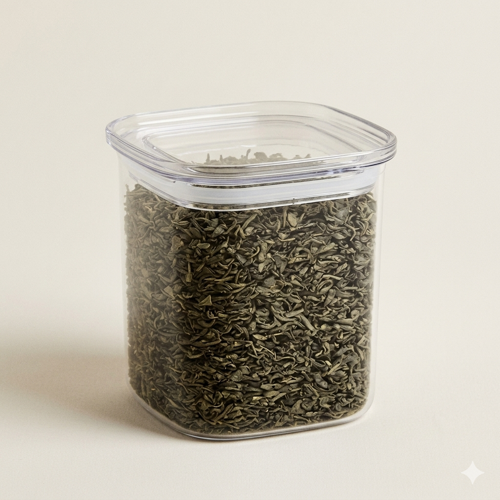 Voorraadpot 600 ml - borosilicaatglas
