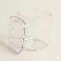 Voorraadpot 600 ml - borosilicaatglas