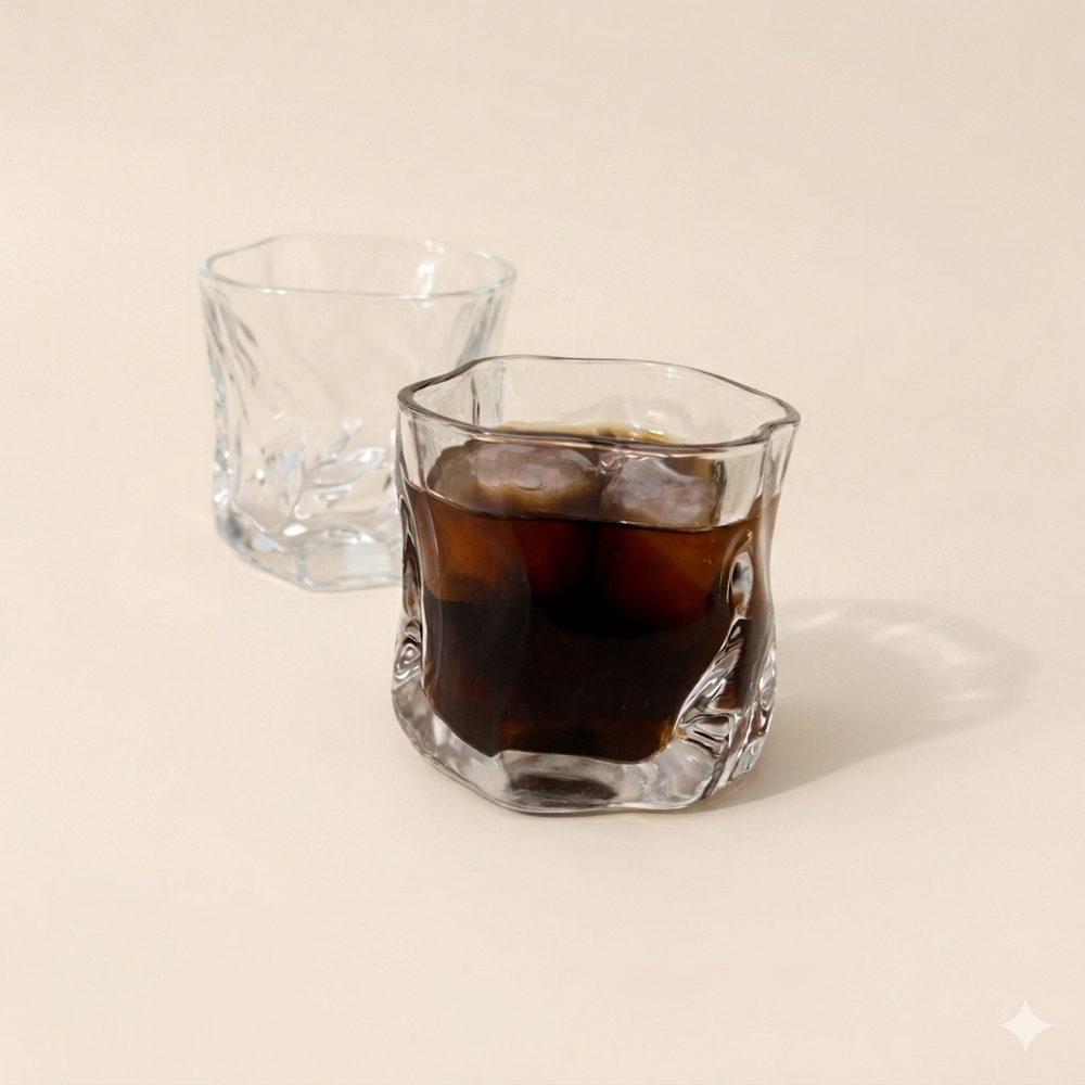 Gedeukt glas