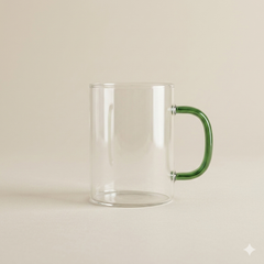 Theeglas groen