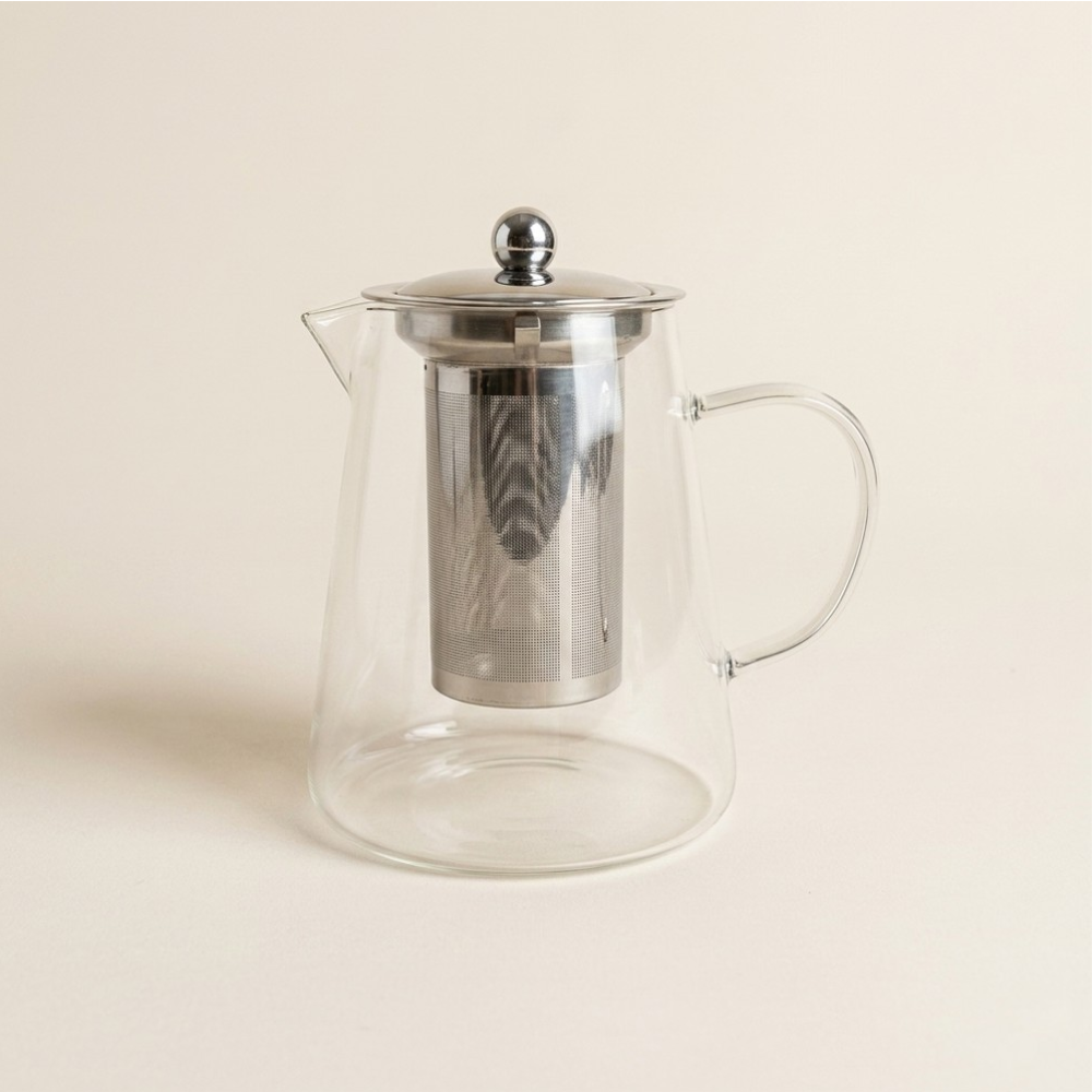 Glazen theepot met filter 950 ml