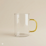 Theeglas geel 300 ml