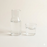 Glazen karaf met glas 550 ml