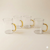 Theeglas geel 300 ml