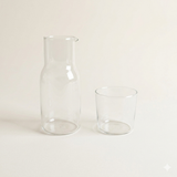 Glazen karaf met glas 550 ml