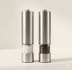 Elektrische Peper- en Zoutmolens Set | Hoekig Design