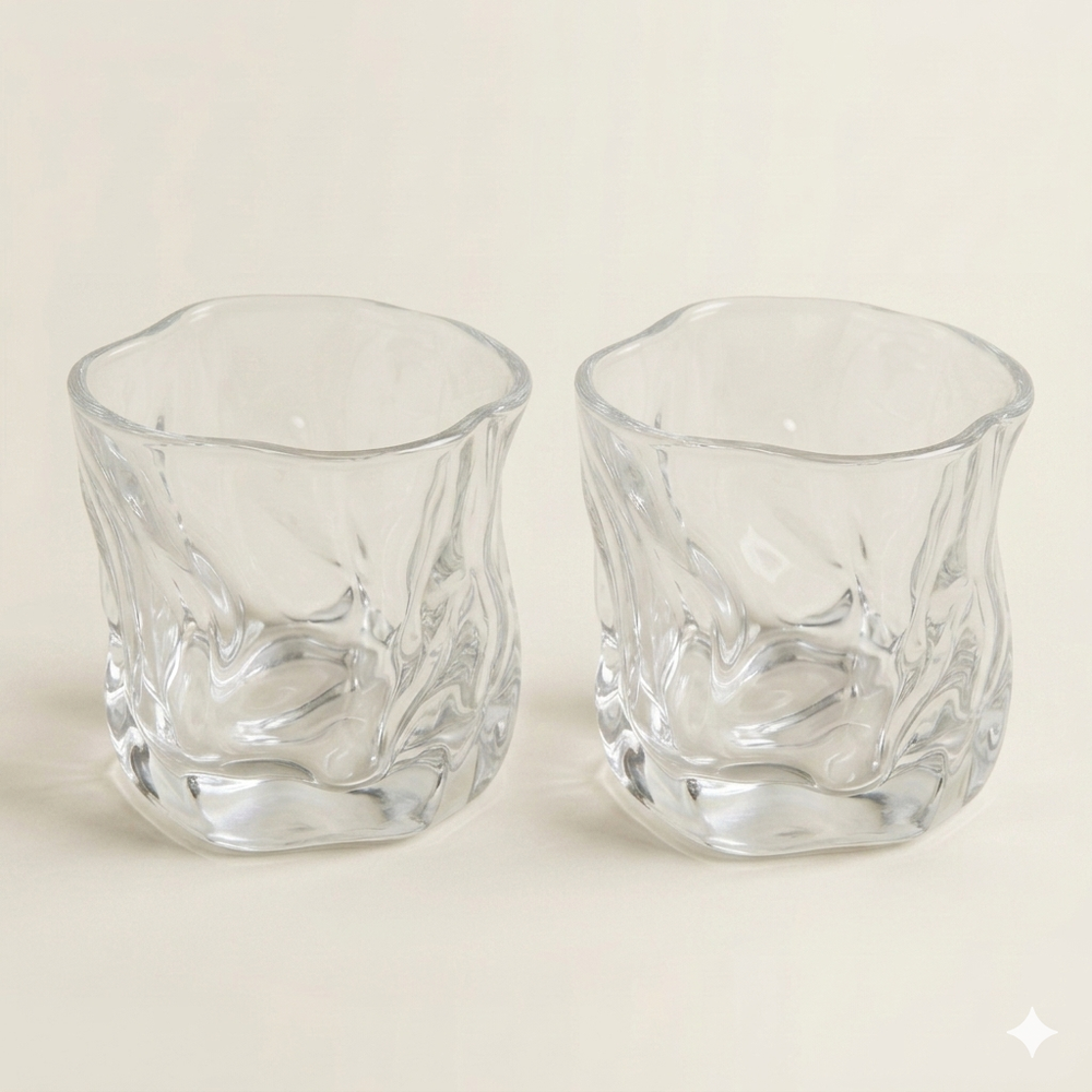 Gedeukt glas