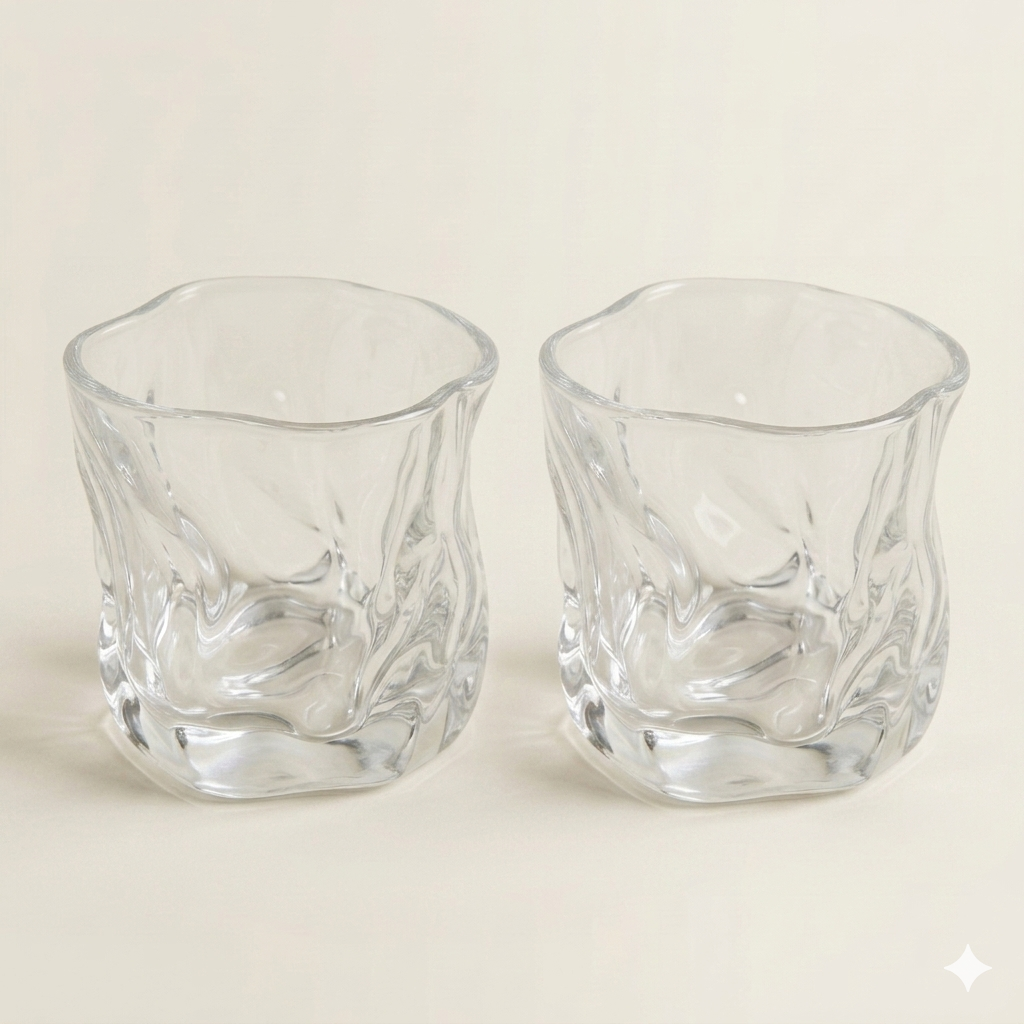 Gedeukt glas