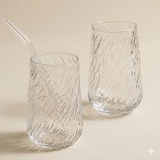 Gedraaid glas 400 ml