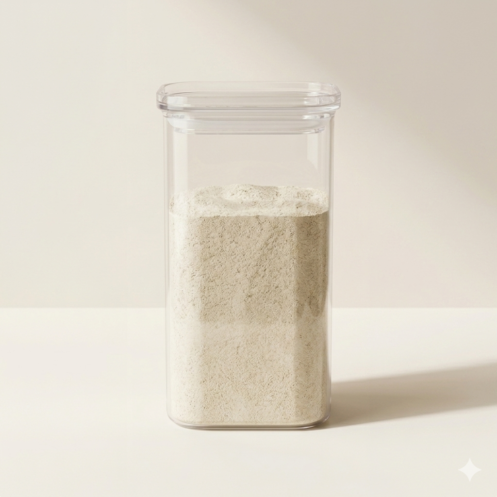 Voorraadpot 1500ml - borosilicaatglas