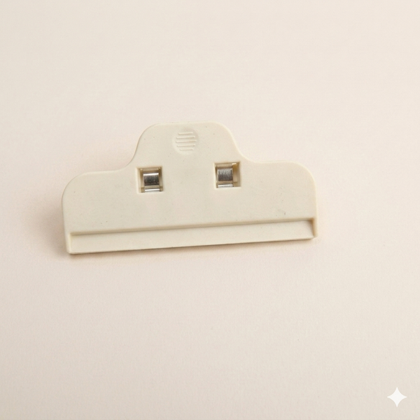 Beige Afsluitclip