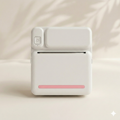 Mini thermische printer roze