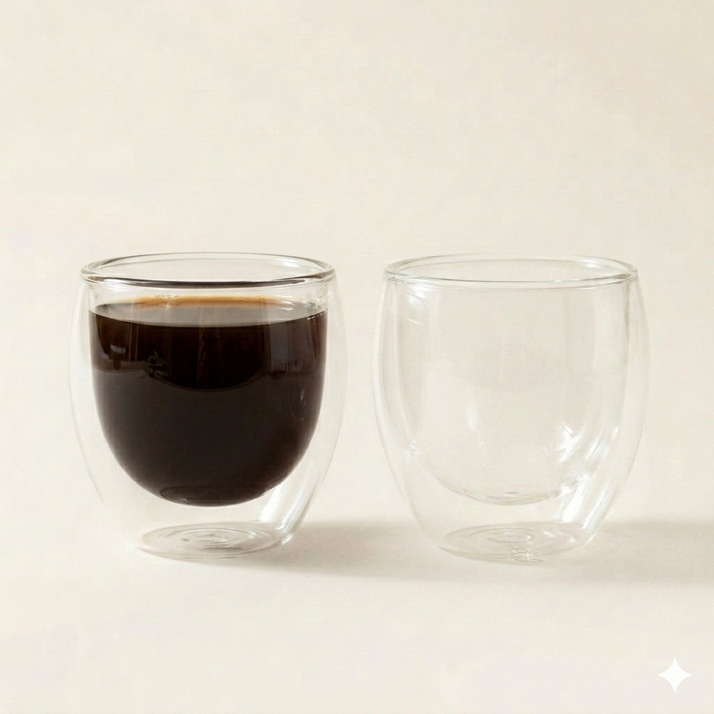Dubbelwandige glas 250ml
