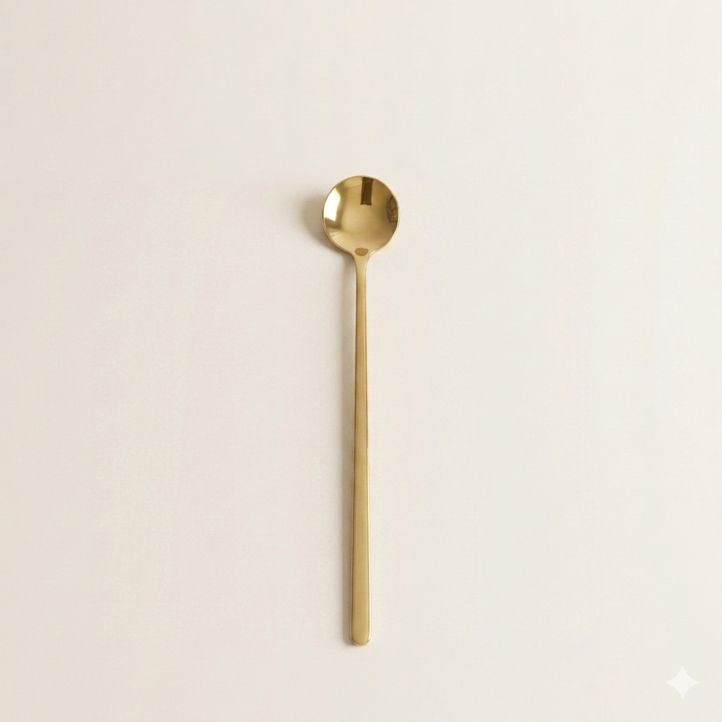 Gouden lepels – Set van 4