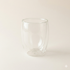 Dubbelwandige glazen 350 ml – set van 6 – borosilicaatglas