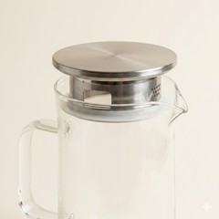 Glazen waterkan 1500 ml