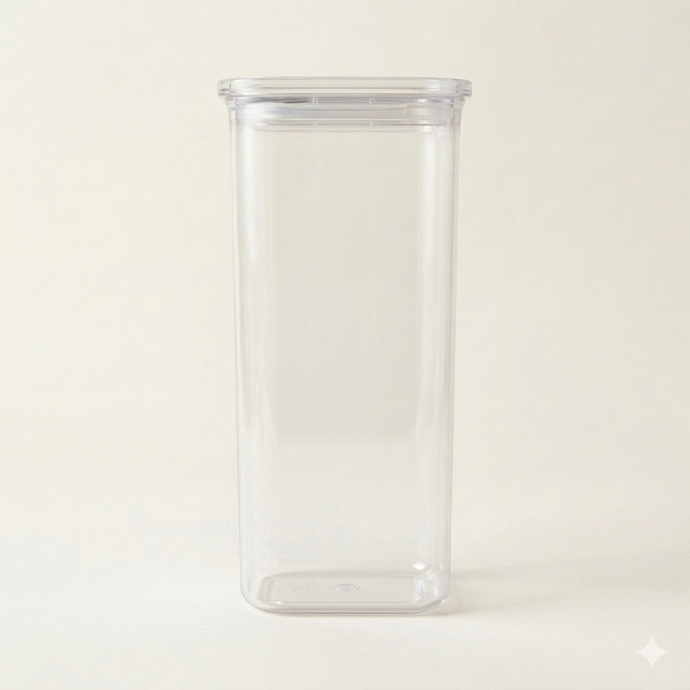 Voorraadpot 1800 ml - borosilicaatglas