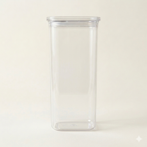 Voorraadpot 1800 ml - borosilicaatglas