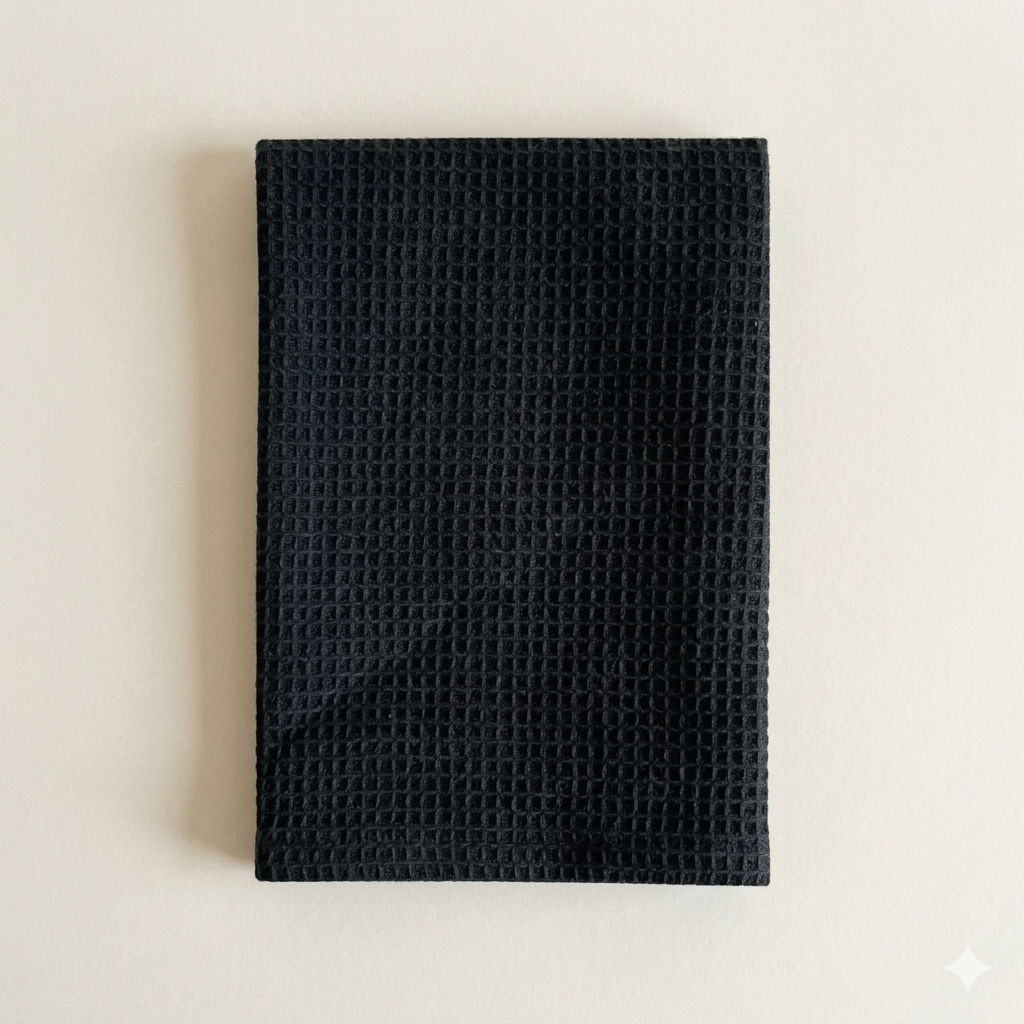 Zwarte keukendoek – 100% katoen