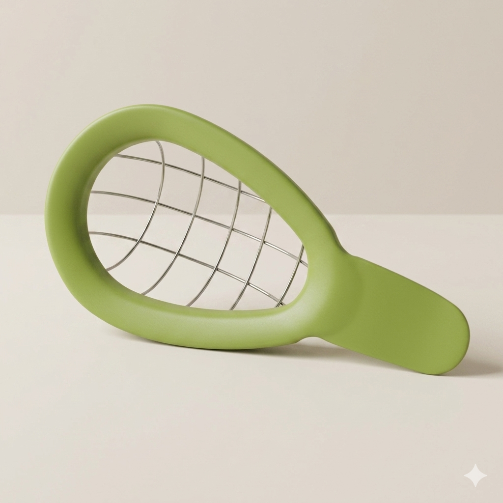 Roestvrijstalen avocadosnijder 3-in-1