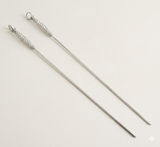 RVS barbecuespies 45 cm