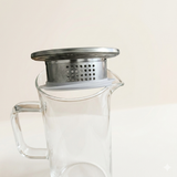 Glazen waterkan met filter 1500 ml