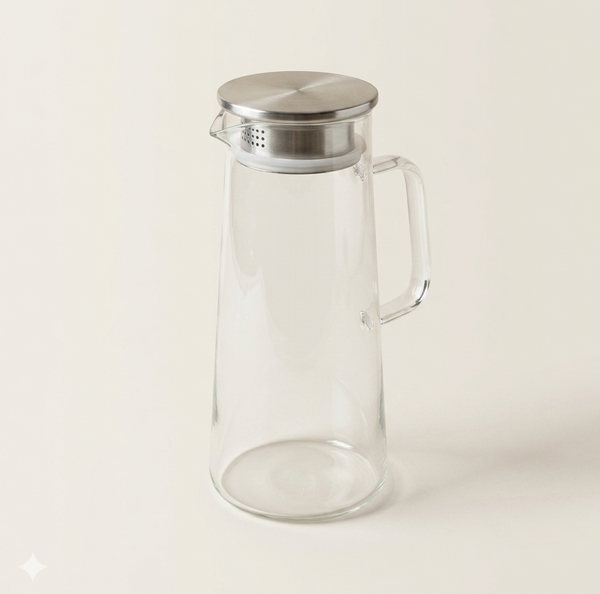 Glazen waterkan 1500 ml