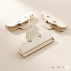 Beige Afsluitclip