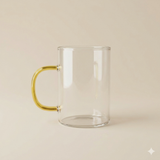 Theeglas geel 300 ml