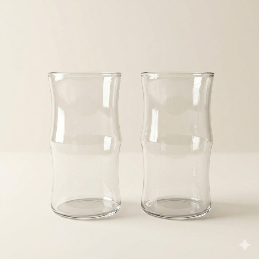 Waves glas 415 ml borosilicaatglas
