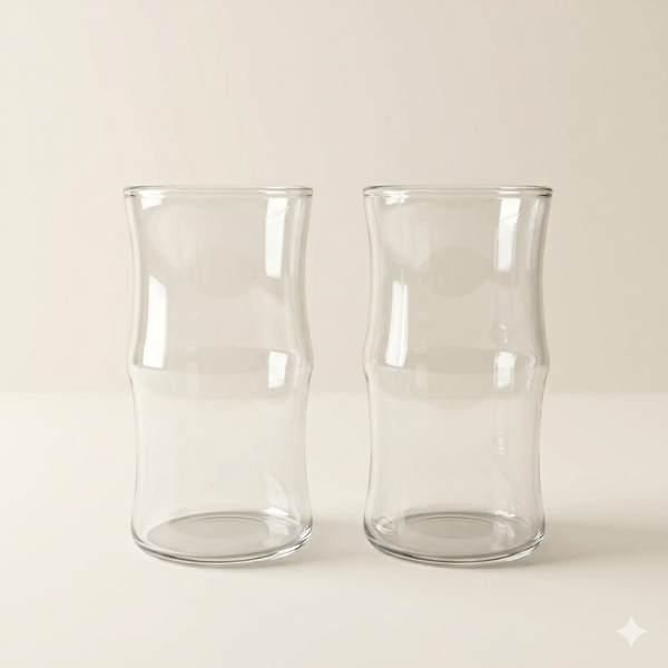 Waves glas 415 ml borosilicaatglas