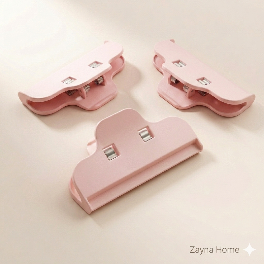 Roze Afsluitclip