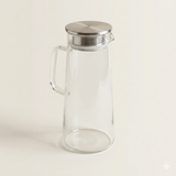 Glazen waterkan met filter 1500 ml
