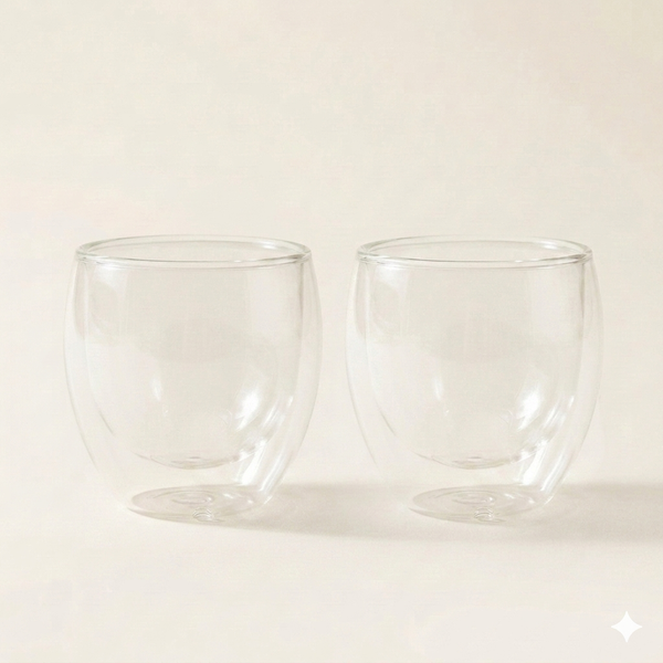 Dubbelwandige glas 250ml