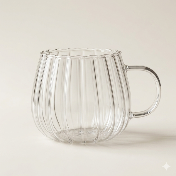 Glazen mok 400 ml