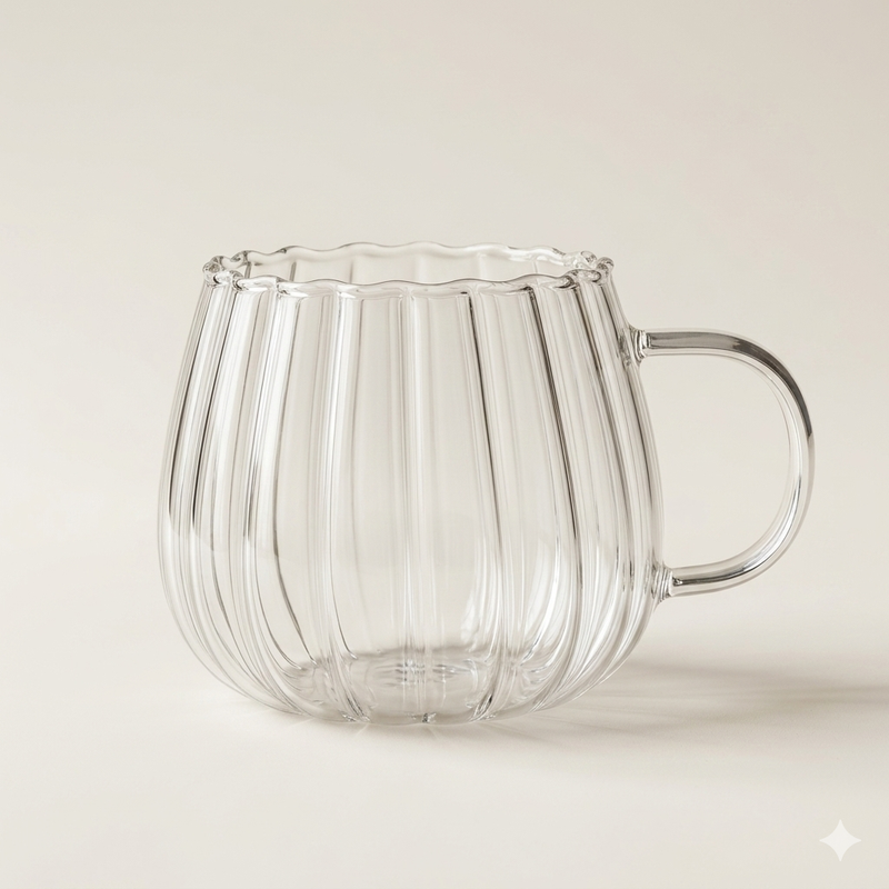 Glazen mok 350 ml