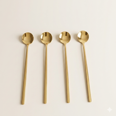 Gouden lepels – Set van 4