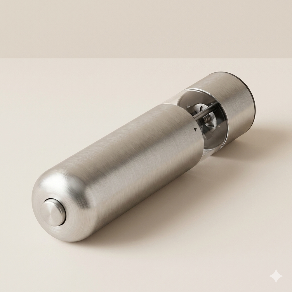 Elektrische Peper- en Zoutmolens Set | Rond Design