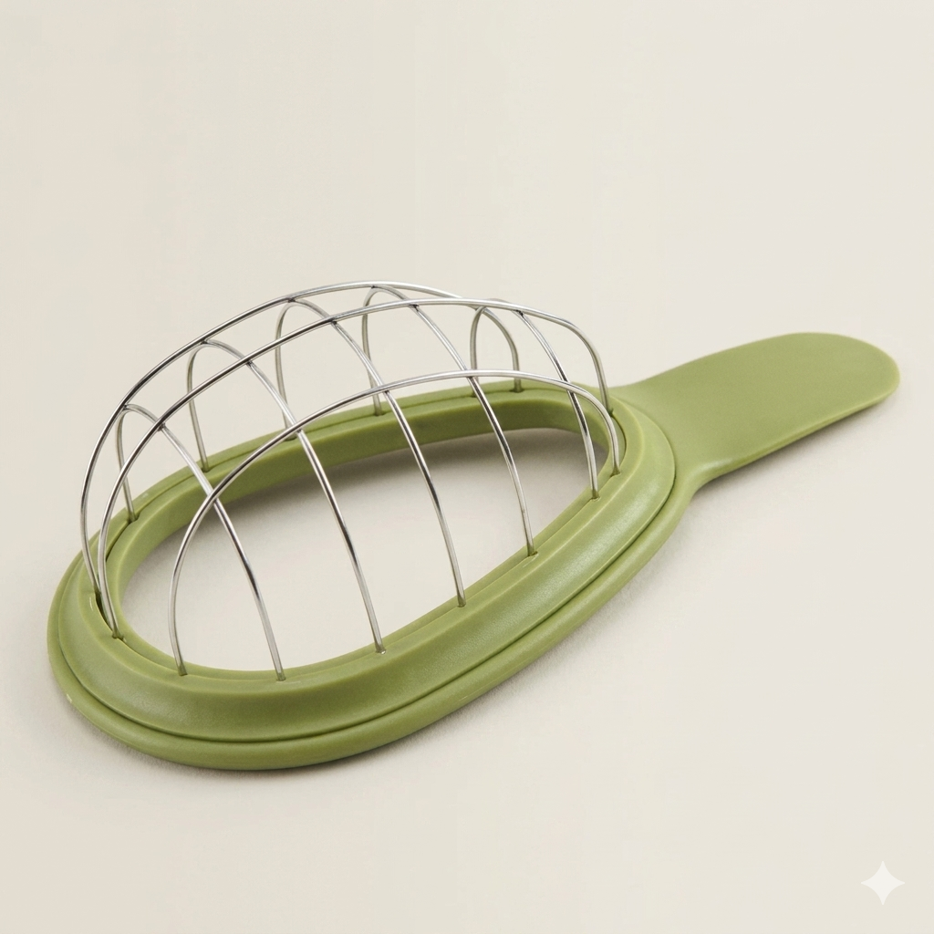 Roestvrijstalen avocadosnijder 3-in-1