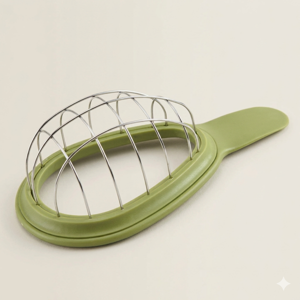 Roestvrijstalen avocadosnijder 3-in-1
