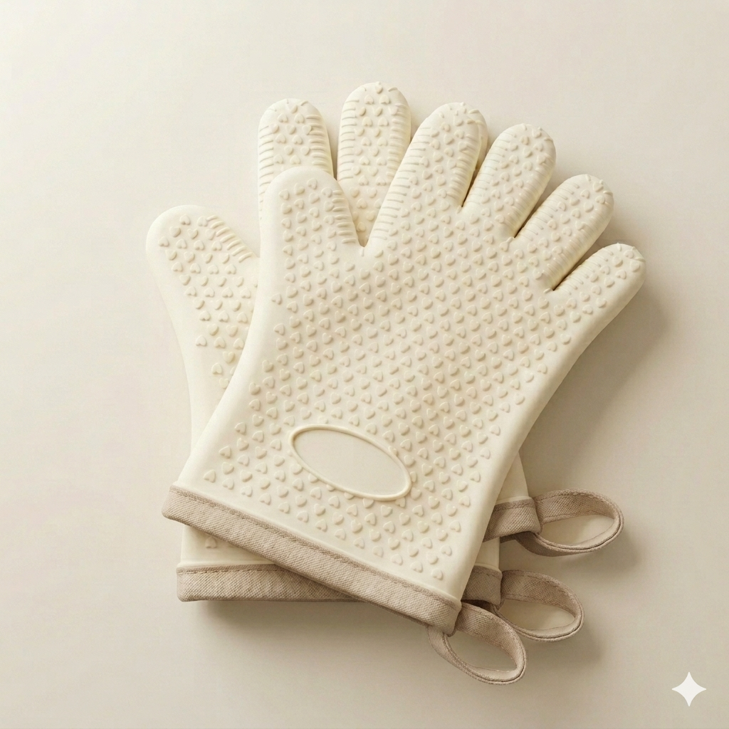 Ovenhandschoen – beige