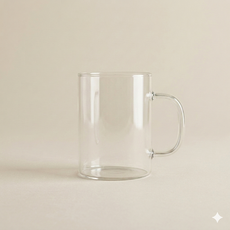 Theeglas transparant 300 ml