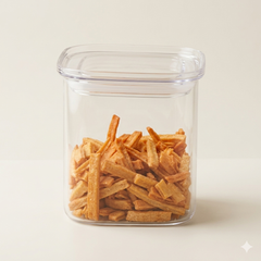 Voorraadpot 600 ml - borosilicaatglas