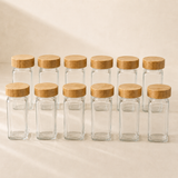 Kruidenpotten met labels – 12 stuks