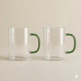 Theeglas groen 300 ml