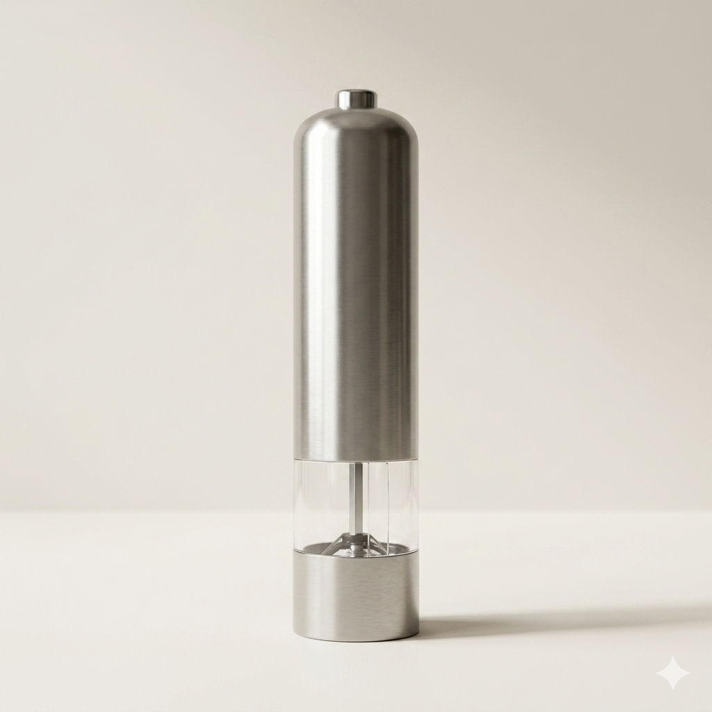 Elektrische Peper- en Zoutmolens Set | Rond Design