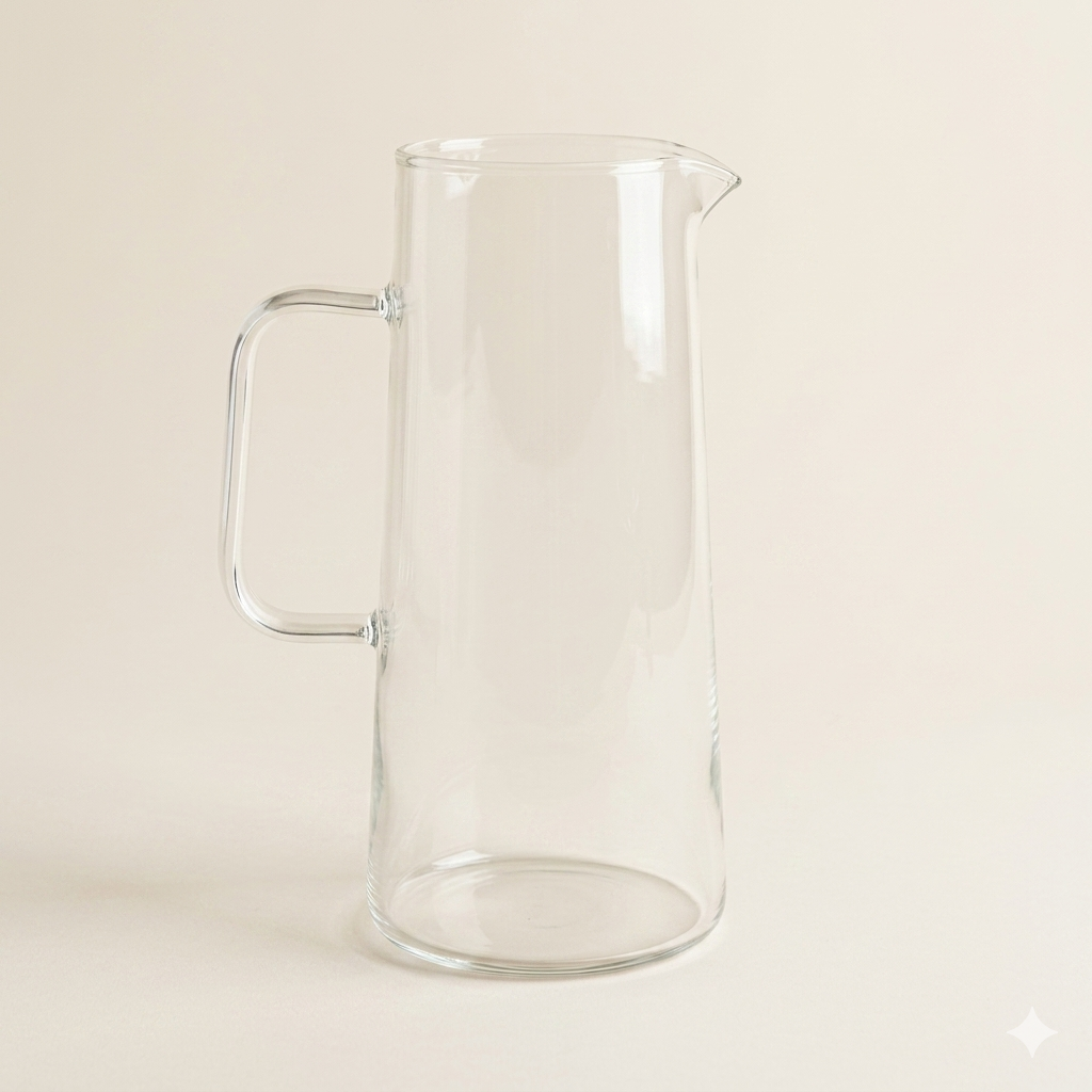 Glazen waterkan 1500 ml