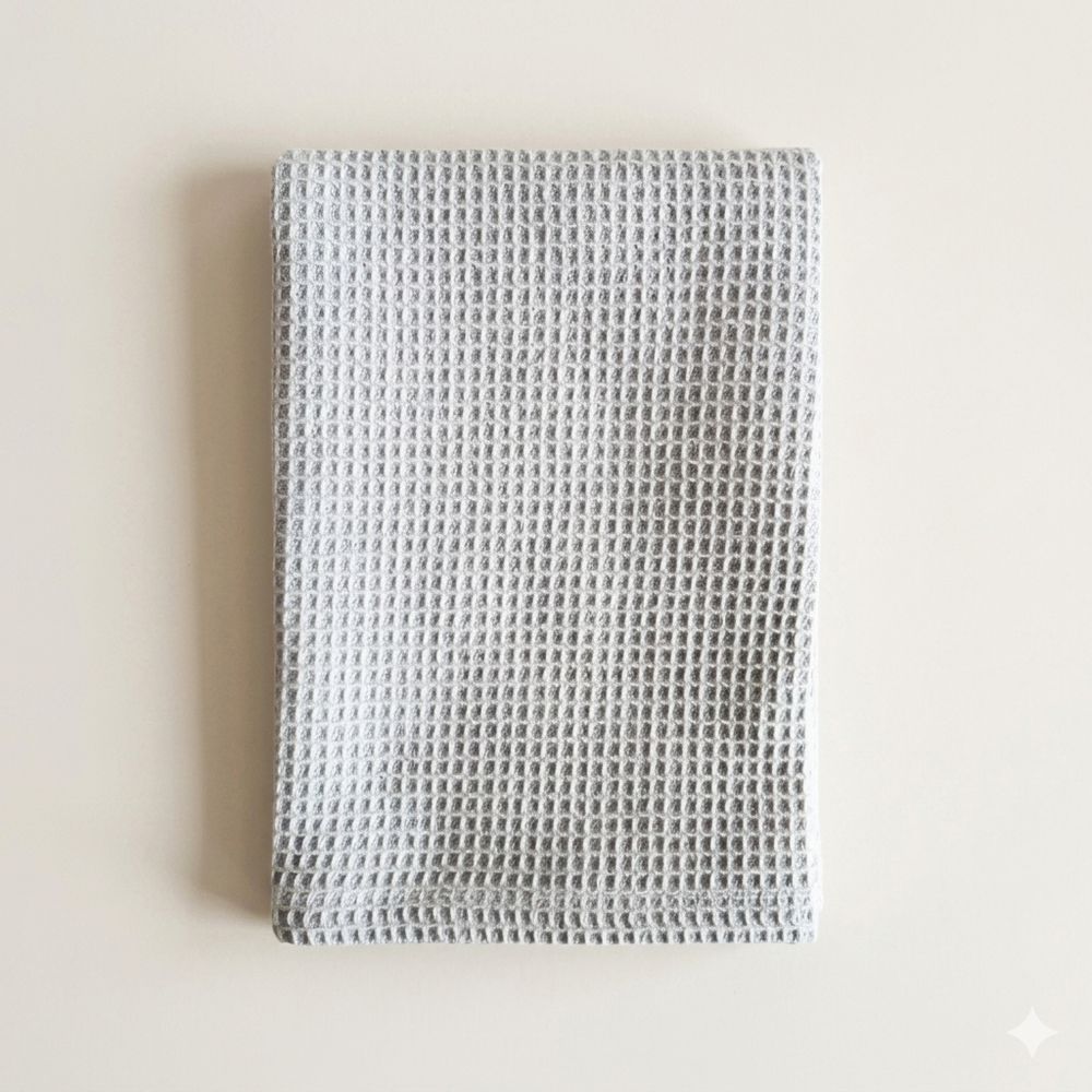 Lichtgrijze keukendoek – 100% katoen
