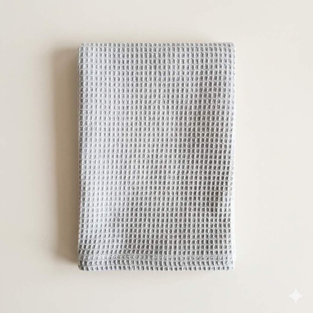 Lichtgrijze keukendoek – 100% katoen