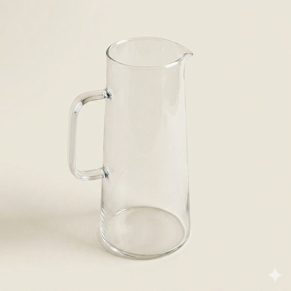 Glazen waterkan 1500 ml